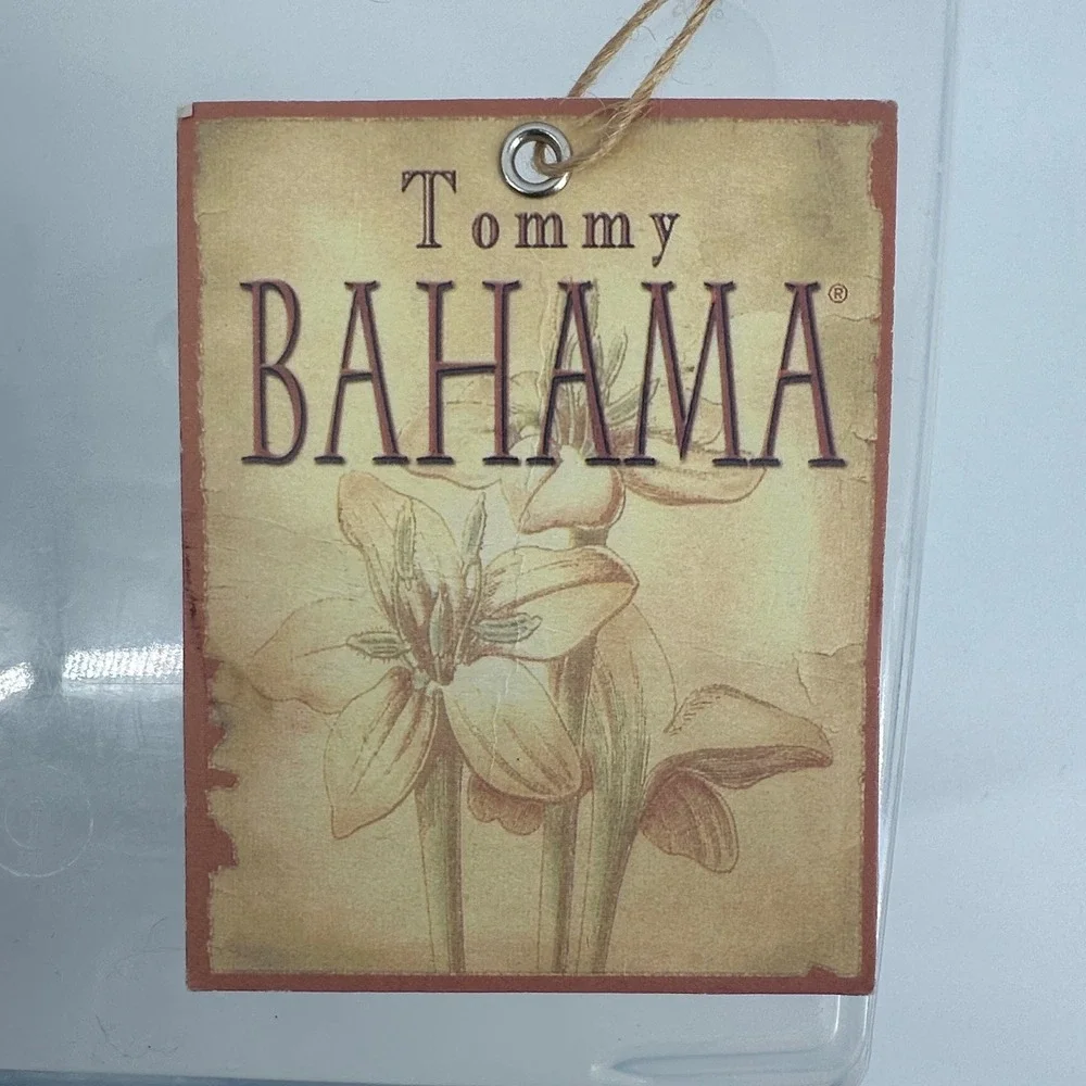 Tommy Bahama Monkey Business Hobo Bag Women Brown Bamboo Coastal Resort Safari